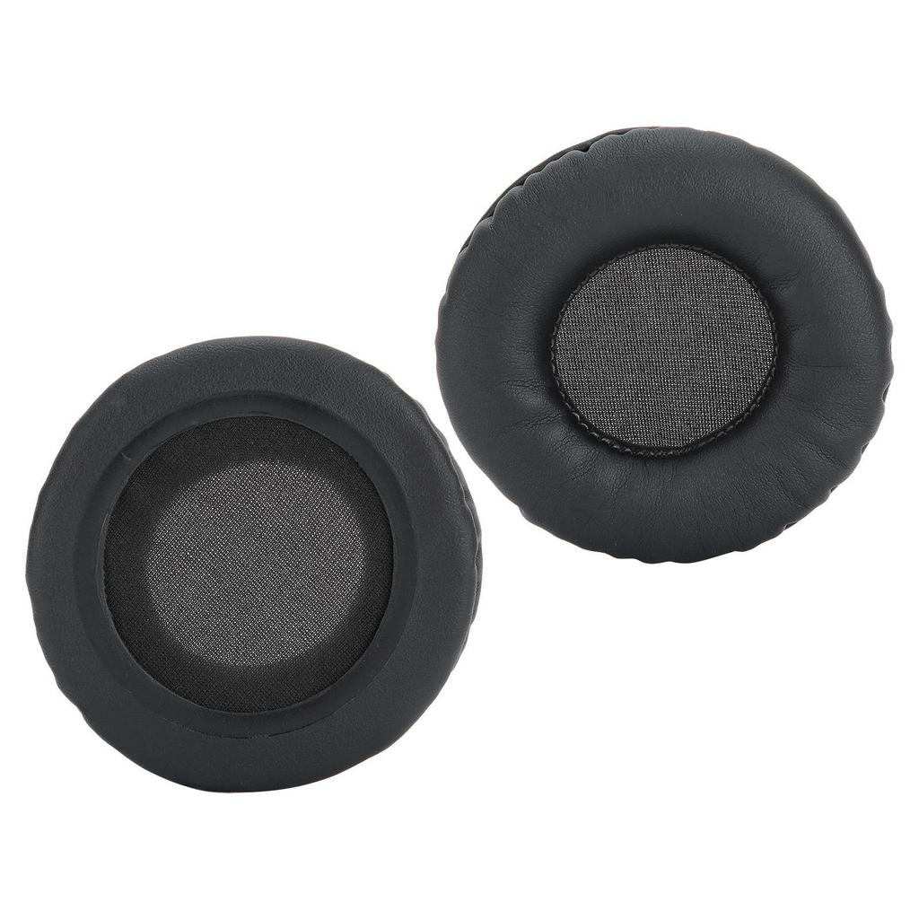 75MM Headphone Universal Ear Cushions Replacement Headset Foam Ear Pads Covers Black