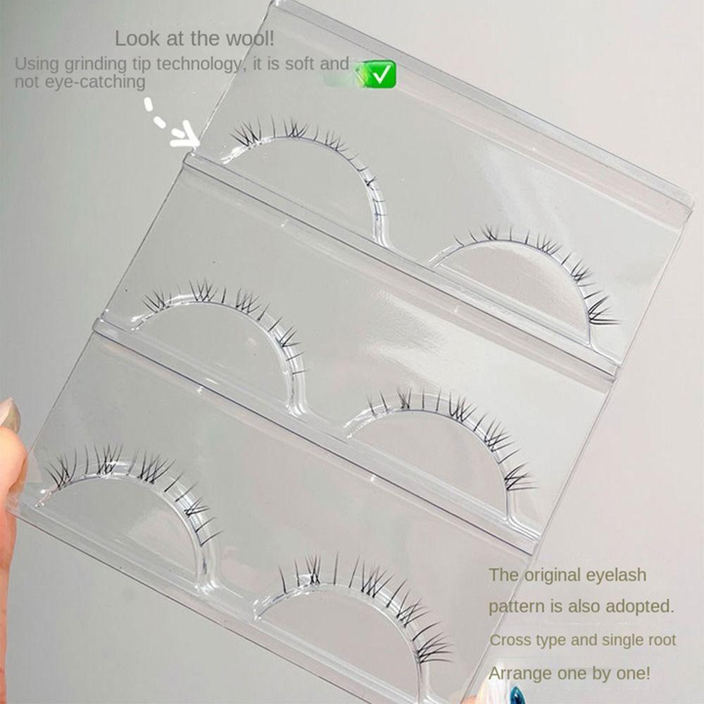 Нижние норковые ресницы Инструмент для макияжа Накладные ресницы Полная полоска Ресницы для глаз Наращивание нижних ресниц