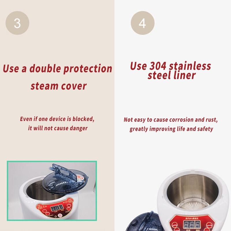 2000 Вт 2,0/2,5 л Генератор для сауны Для сауны Спа-палатка Терапия для тела Фумигационная машина Домашняя паровая терапия Подходит для кухни