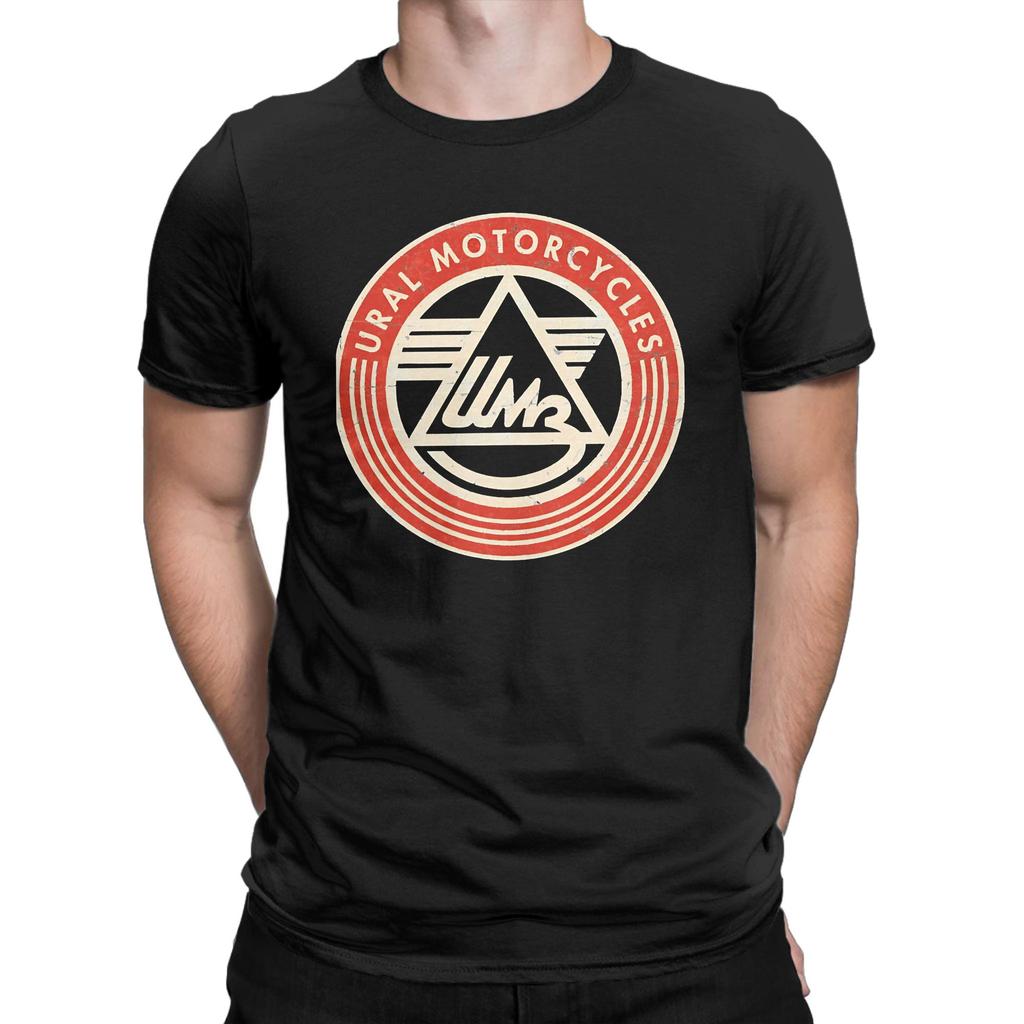 Логотип Новинка Графический Хлопок 100% Футболка Ural Tees Топы Для Мужчин