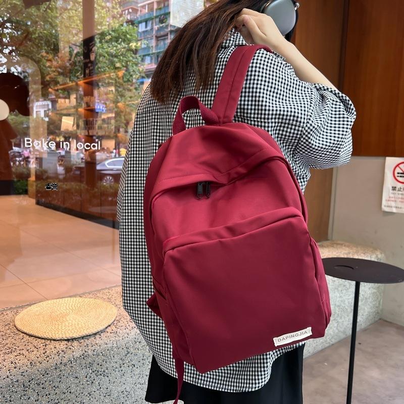 Студенческий рюкзак, женский рюкзак большой вместимости для младших классов средней школы, мужской рюкзак для старших классов