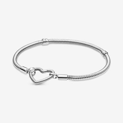 Браслет-цепочка Moments Heart Closure Snake 19 см