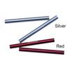 Red/Silver Outdoor Aluminum Alloy Tent Pole Pipe Single Rod Mending Repair Tube Tent Accessories
