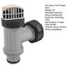 Swimming Pool Plunger Valve Quick Split Hose Plunger Valve System Universal Plunger Valve Replacement for Intex Filter Pumps 28635EG 28633EG