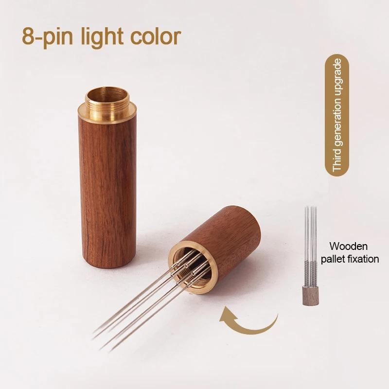 Нержавеющая сталь, кофейный порошок, трамбовка, мешалка для порошка эспрессо, распределитель, выравниватель, инструменты WDT, перемешивающее устройство для кафе, аксессуары для бариста