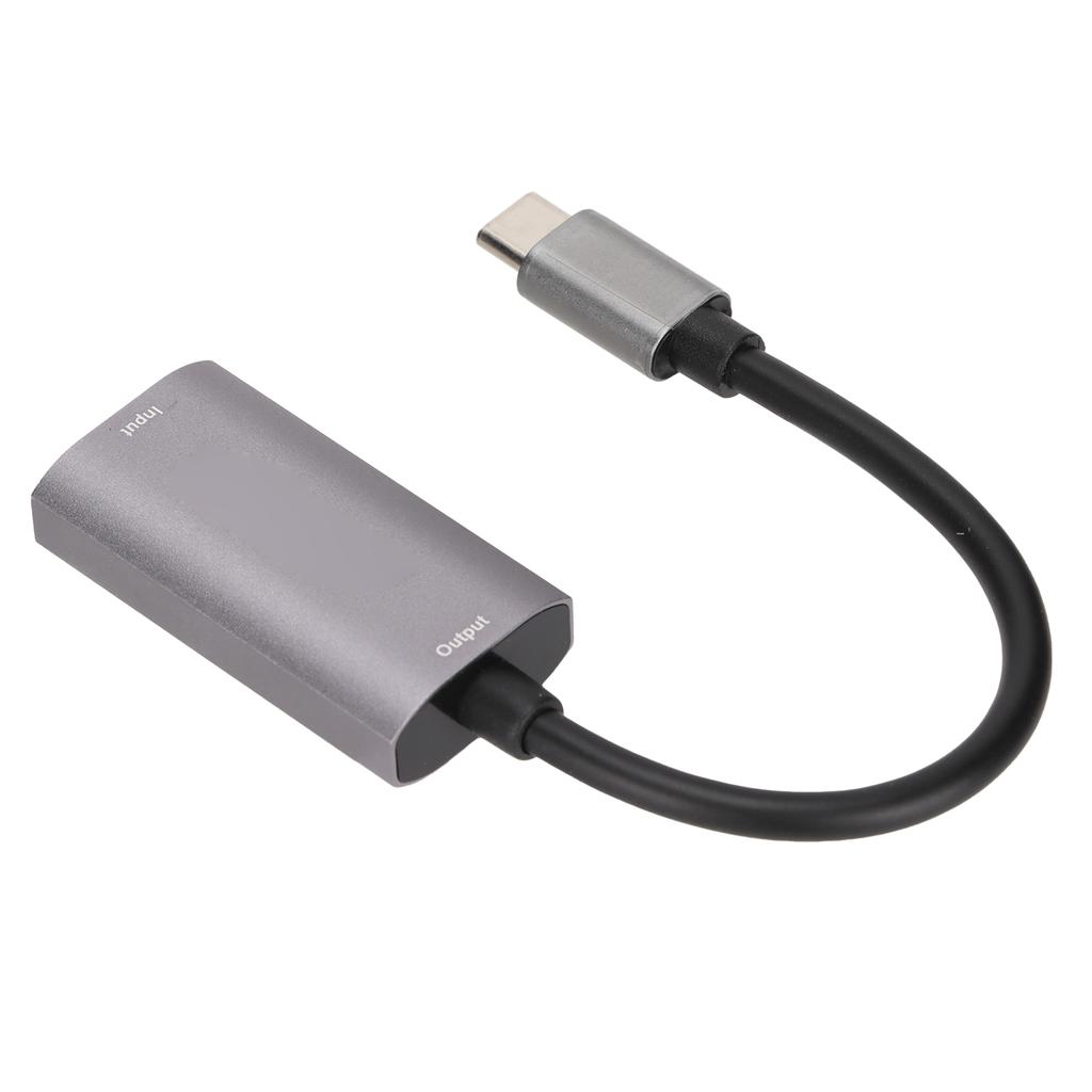 USB C to HD Multimedia Interface Portable Video Capture Card 4K Input Full HD Game Capture for PS4