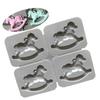 Soap Making Supplies Cake Decorating Tools Silicone Soap Mold Rocking Horse Household Candle Molds Candle Resin Crafts