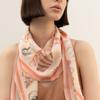 Saint Luxure Triangle Chiffon Scarf Reflect SL21SDIRF
