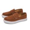 New Suede Leather Loafers Men Soft Soled Comfortable White Sole Casual Shoes British Style Classic Moccasin Brand Driving Shoes