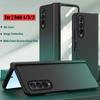 For Samsung Galaxy Z Fold 4 Hinge Case For Samsung Z Fold 2 3 4 5g Case Hinge Full Protective Cover With Front Screen Glass Film