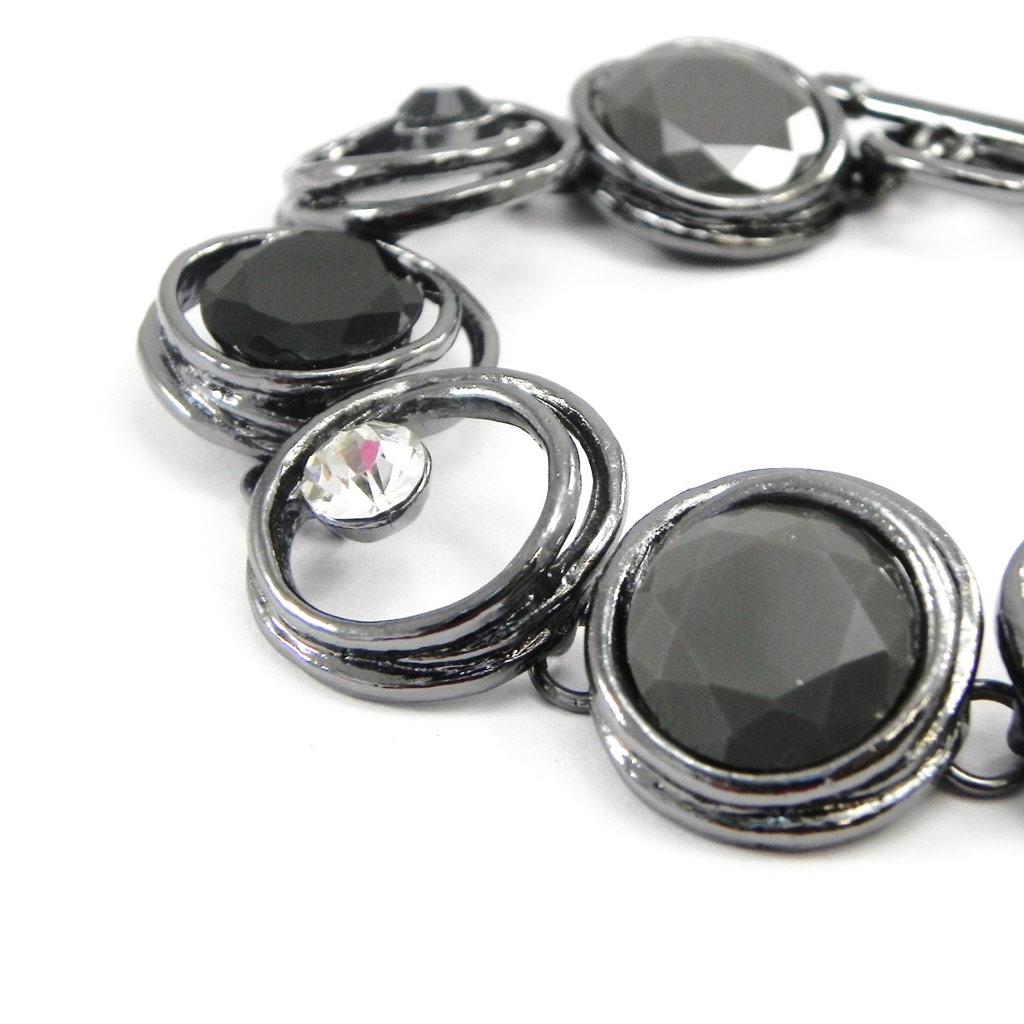 NOA [I2144] — Серый дизайнерский браслет «Sissi»