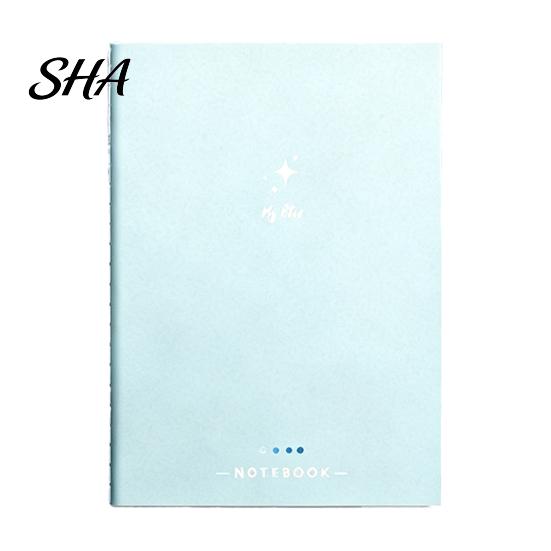 Thick Paper Journal for Study Softcover Notebook with Thickened Paper, 180 Degree Lay Flat Binding A4 Daily Writing Design, Gradient Color Journaling