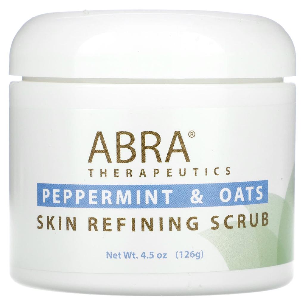 Skin Refining Scrub, Peppermint & Oat, 126G(4.5Oz)