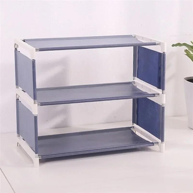 1 Pcs New Non-woven Cabinet Shelves with 3 / 4 Layers Optional Shoe Organizer Storage for Miscellaneous Items and Storage Items