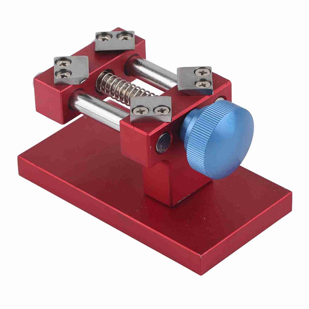 Инструмент для снятия ободка часов красного/серебристого цвета, инструмент для открывания задней крышки верстака(Серебряный)