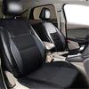 Car Seat Covers Full Set Universal PU Leather Diamond Lattice Styling Waterproof