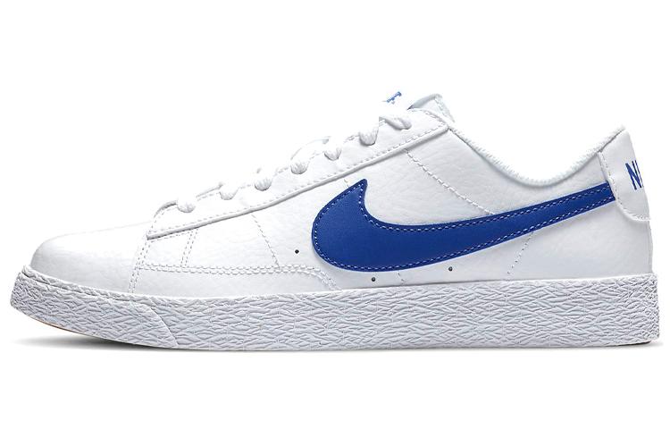 Nike Кроссовки Blazer Low Белый Астрономический Синий GS CZ7576-100
