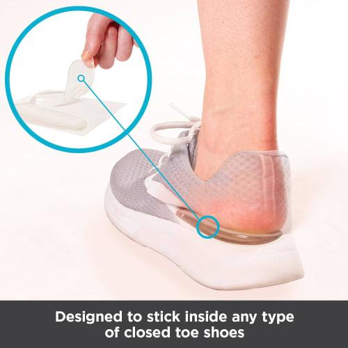 Medial & Lateral Heel Wedge Silicone Insoles (Pair) by BraceAbility
