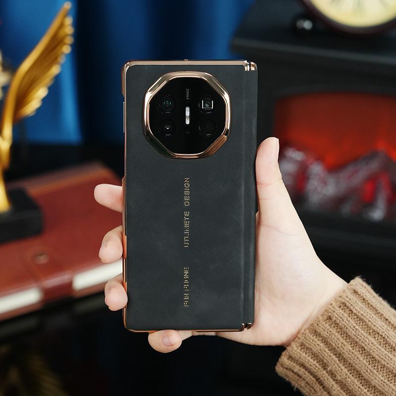 Применимо к чехлу для мобильного телефона Huawei MateX6, двойной центральный шарнир из Phnom Penh овчины X5/X3 смена на X3 XT всесторонний противоударный задний чехол