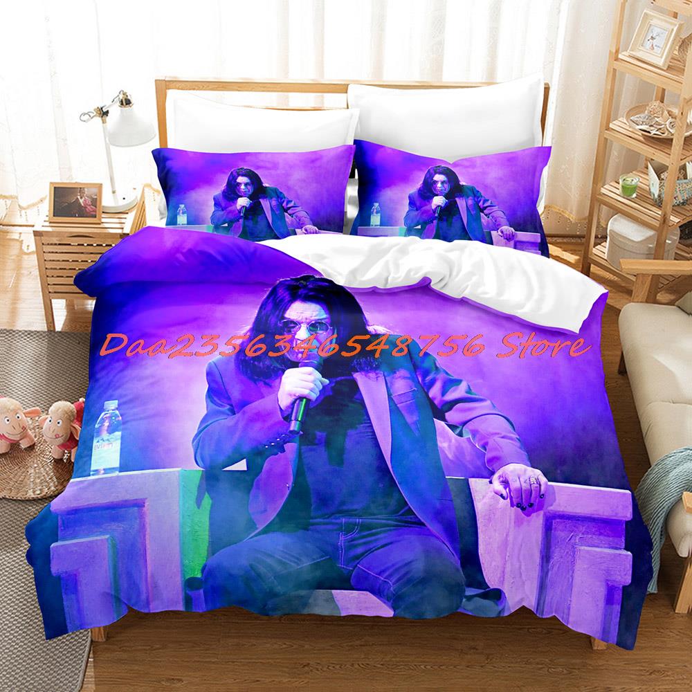 Comforter Ozzy Osbourne Bedding Set Single Twin Full Queen King Size Bed Set Aldult Kid Bedroom s Hip Hop Bed