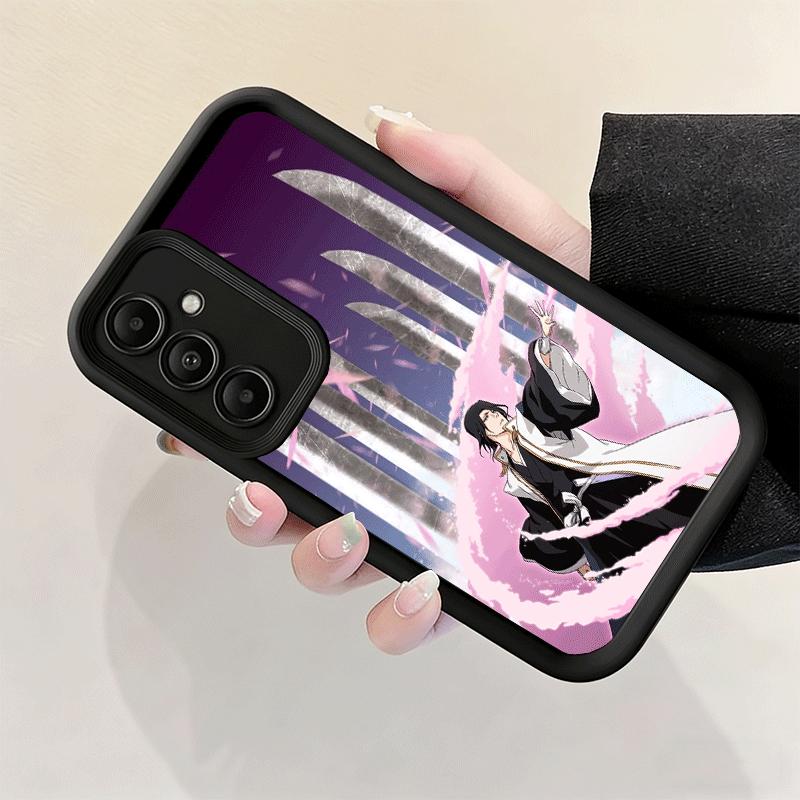 Чехол для телефона для Samsung Galaxy A17 A16 A15 A14 A13 Bleach Кучики Бьякуя A56 A36 A26 A55 A35 A25 A54 A34 A24 A53 A33 A23 A07 A06