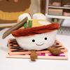 Unique Plush Toy 12cm Fun Ramen Noodle Shape Realistic And Creative Design