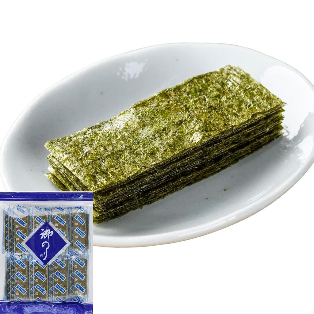 Seasoned seaweed bulk domestic flavored breakfast individually wrapped 12 cuts 5 sheets 100 bags (500 sheets) Segawa Honten.
