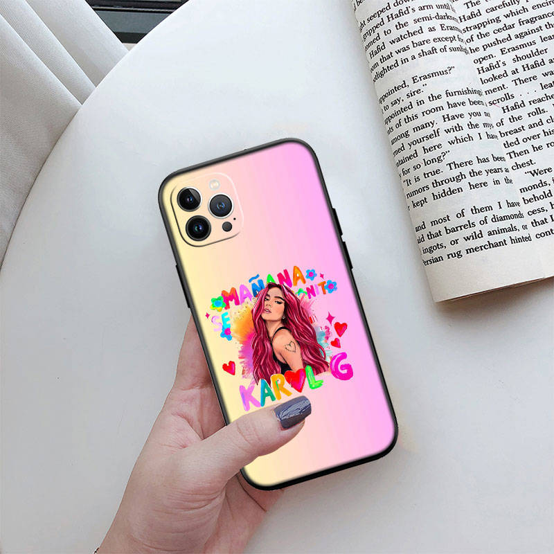 JO34 Karol G Phone Case for Samsung A35 A25 A24 A15 A05S A05 M55 M35 M15 A06 A16 A02 A12 A13 A10 A20 A30 A22 A31 A32 A33 A41 A42 A50