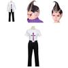 Стильный костюм для косплея Супер Данган Ронпа Danganronpa 2 Гандаму Танака, униформа, пальто для идеальных вечеринок