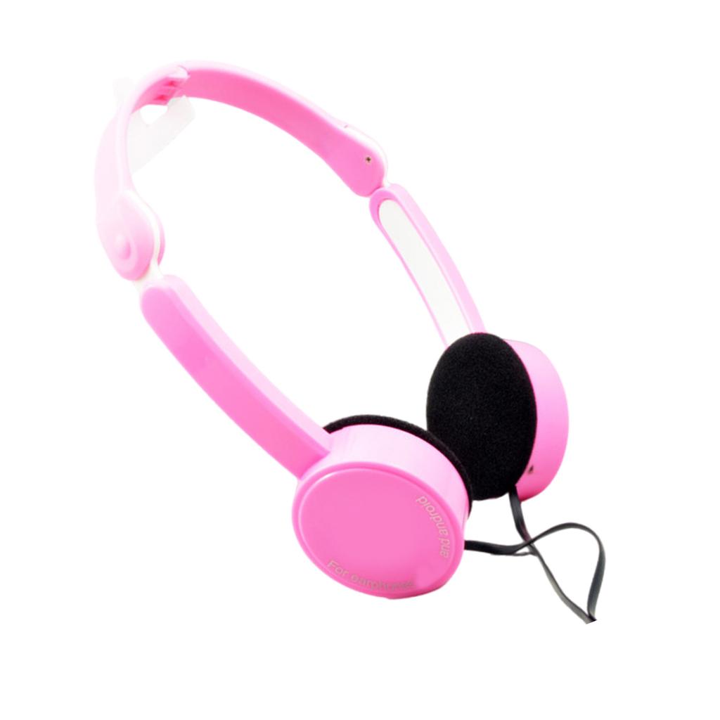 Foldable Over-Ear Headphone Corded Noise Isolating Corded Stereo Headsets with Microphone for Adults Teens 3.5mm