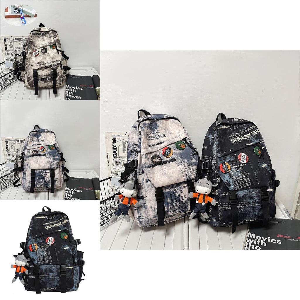 Модный Спортивный Рюкзак для Учеников Средней и Старшей Школы, Студентов Колледжей 2023 Новый Ранец Мужской Женский