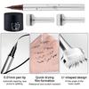 1 Set Lower Eyelash Stamp Kit with Eyeliner Waterproof Smudge-Proof Long Lasting Bottom Lash Stamp Beginner Women Eyes Makeup Tool