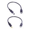 Удобный USB C - DC5.5x2.5mm/DC5.5x2.1mm Мужской удлинительный кабель для зарядки планшетов сотовых телефонов провод для зарядки