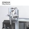 ZONESUN ZS-DTGT900M Rotary Lobe Pump Thick Paste Liquid Filling Machine Lotion Detergent Packing Equipment