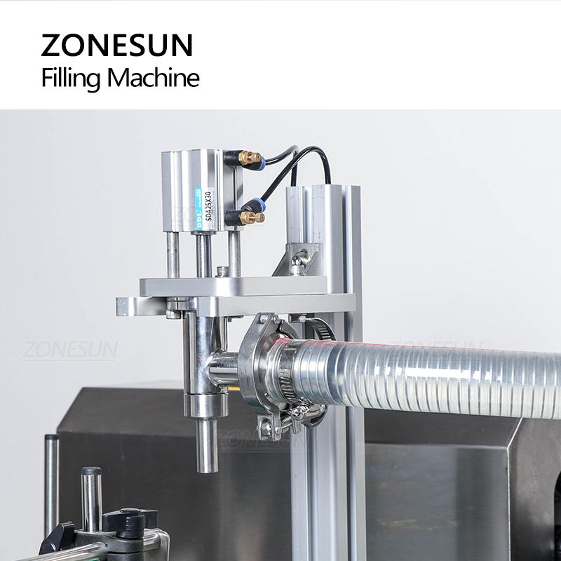 ZONESUN ZS-DTGT900M Rotary Lobe Pump Thick Paste Liquid Filling Machine Lotion Detergent Packing Equipment