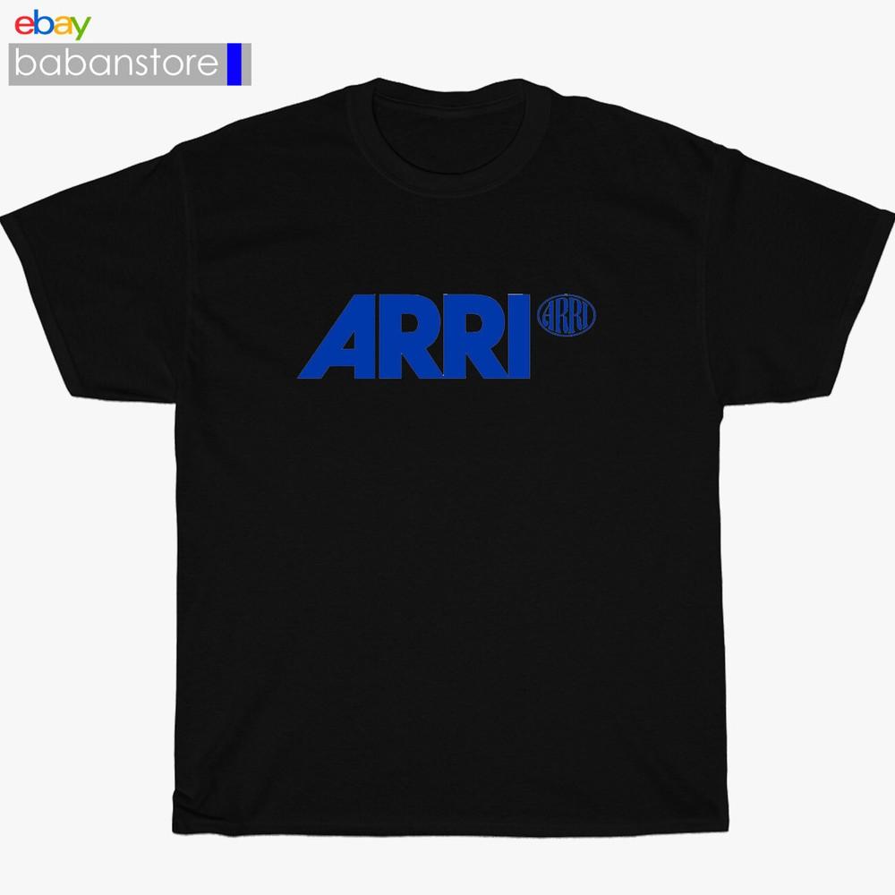 New ARRI Film Camera Logo Black/White/Gr<wbr/>ey/Navy TShirt Size S5XL Unisex T-Shirt