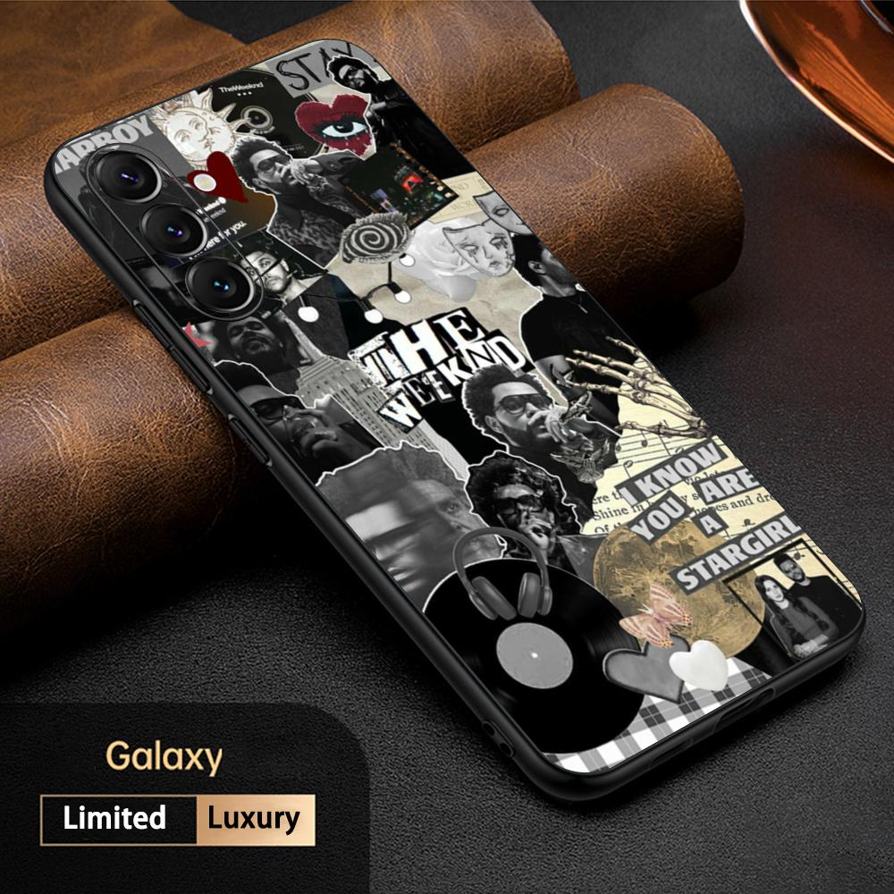 Модный классный плакат на выходные певец Чехол для телефона для Samsung Galaxy S26 S25 S24 S23 S22 S21 Plus Ultra Note20 Мягкий черный