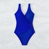 Women's One-Piece Fashion Bikini Solid Color Sexy With Bra Pads Without Steel Support Swimsuit