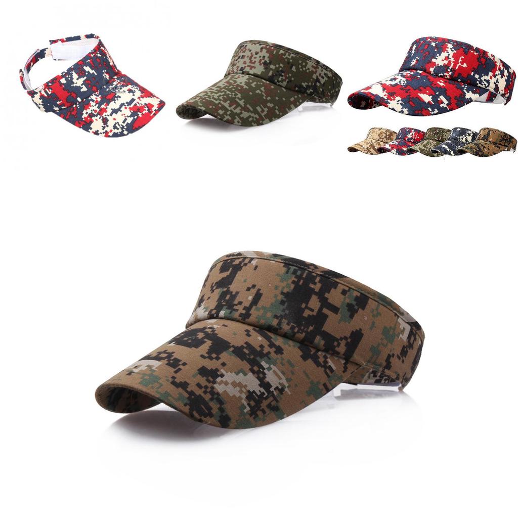 Унисекс кепка с цифровым камуфляжем и регулируемой посадкой для лета, в военном стиле
