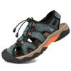 Большой размер летние уличные мужские пляжные сандалии в римском стиле мужские сандалии из натуральной кожи