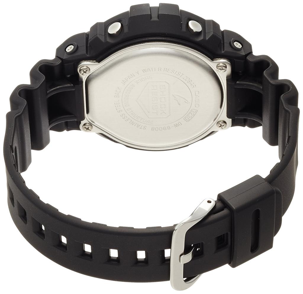 Часы Черные [Casio] G-Shock DW-6900B-9 Мужские