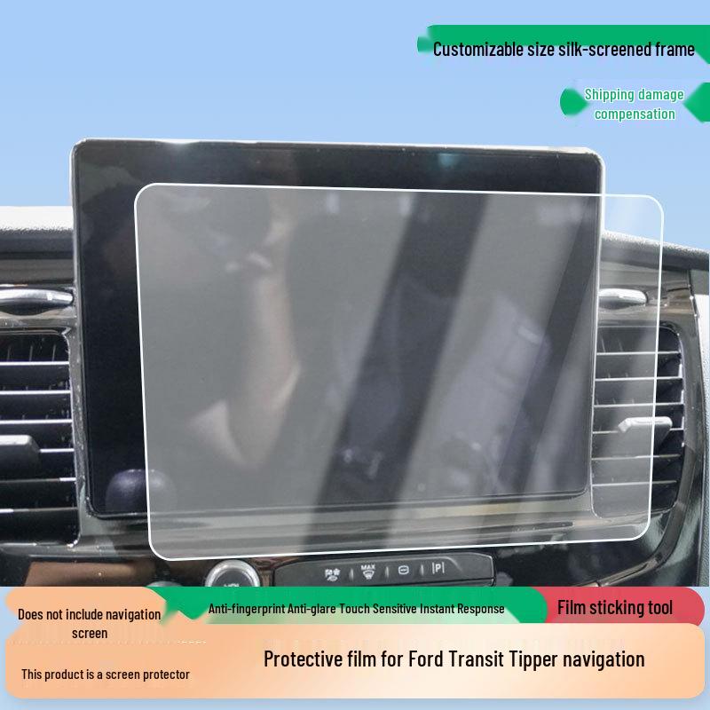 Ford Transit Tipper Navigation HD Anti-Glare Scratch-Resistant Screen Protector Film