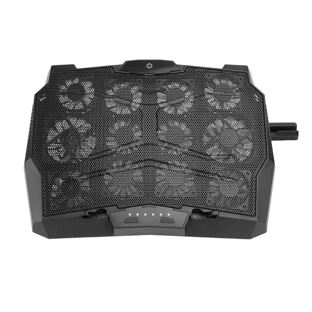 Laptop Cooler Cooling Pad 3500RPM Type C 12 Fans 5 Height Adjustable Portable Laptop Fan Cooler Stan