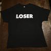 Футболка с принтом Sub Pop Loser 90-х, выцветшая