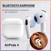 Apple AirPods 4 IP54 Водонепроницаемые TWS Bluetooth Наушники с Активным Шумоподавлением ANC Датчик Силы Устойчивые к Поту Спортивные Наушники для Занятий в Зале и Бега