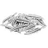 30 Pcs Ancient Silver Leaves Pendants Necklace Charms for Jewelry Crafting