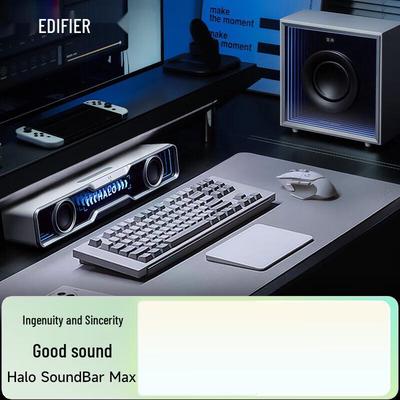Edifier Halo Soundbar Max Bluetooth 5.4 Настольный игровой динамик Штепсель CN (адаптер в комплекте)