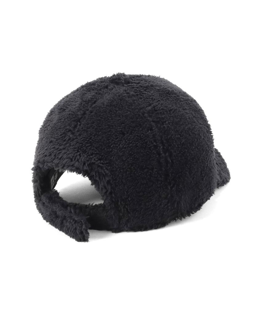 Шапка Норка флис Боа черный БЕСПЛАТНО 940AFVS Норка флис однотонный черный [New Era] 9FORTY-A