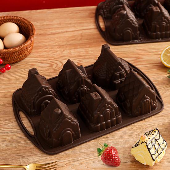 Форма для выпечки «Вулканический лес» Силиконовая форма для торта Гибкая форма для выпечки для тортов своими руками Шоколад Антипригарная Жаростойкая Легкое извлечение Форма для десерта