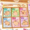 Записные книжки Capybara Memo Pad Kawaii Note Pad Writing Paper Note Paper Student